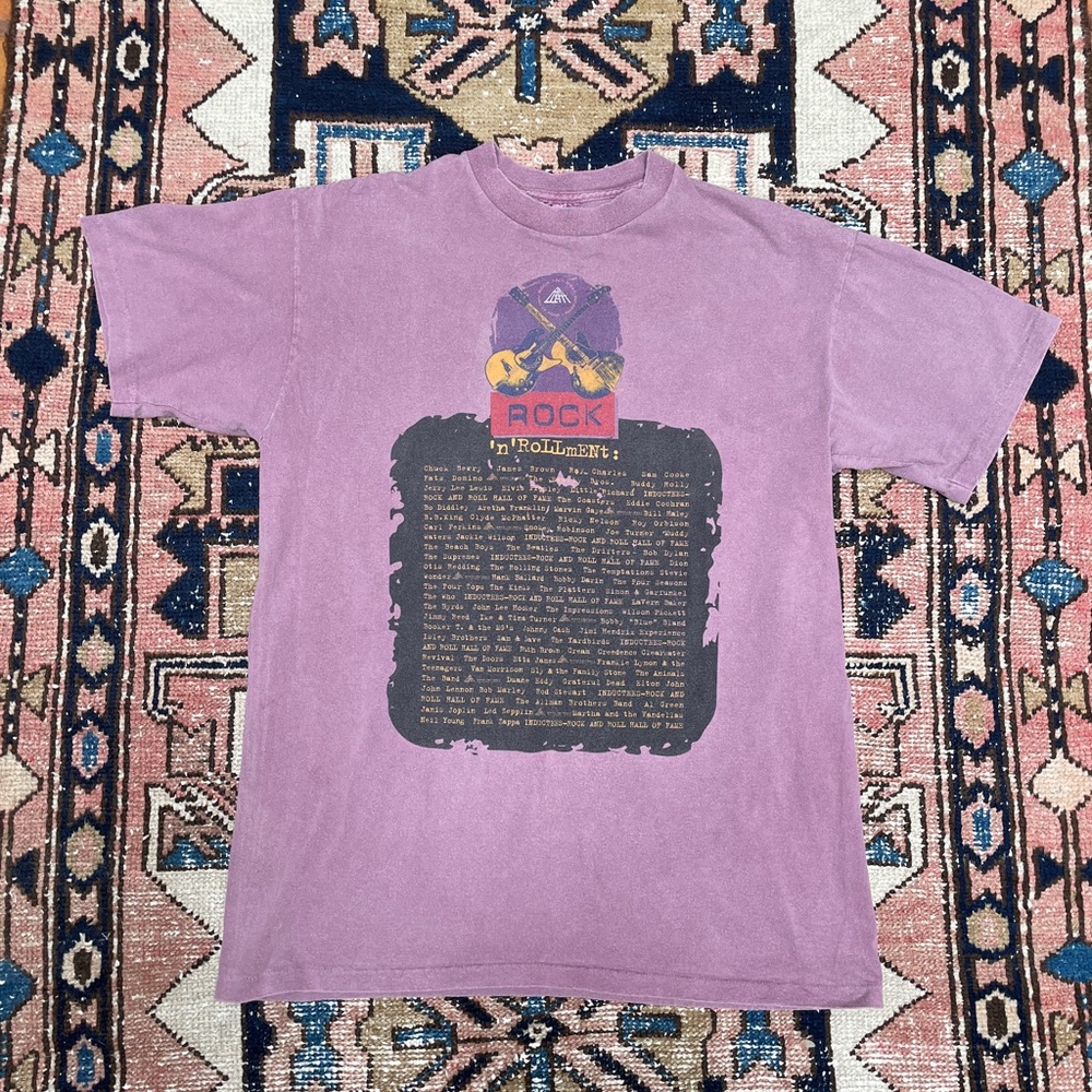 Vintage 90s Rock N Roll Hall of Fame Tee